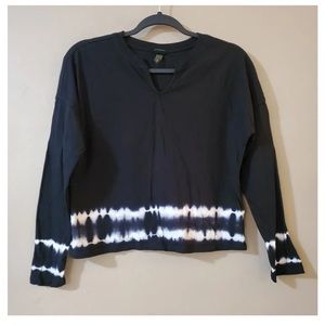 Long Sleeve Split Dyed Tee